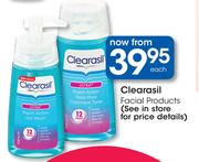Clearasil Facial Products-Each