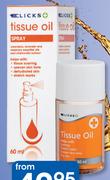 Clicks Tissue Oil-60ml Each