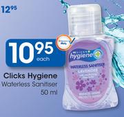 Clicks Hygiene Waterless Sanitiser-50ml