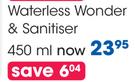 Oh So Heavenly Waterless Wonder & Sanitiser-450ml