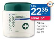 Clicks Camphor Cream- 500ml