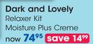 Dark And Lovely Relaxer Kit Moisture Plus Creme
