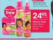 African Pride Olive Miracle Dream Kids Range