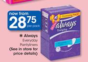 Always Everyday Pantyliners-Per Pack