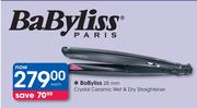 Babyliss 28mm Crystal Ceramic Wet & Dry Straightner