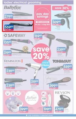 Clicks : Pay Day Savings (24 July - 23 Aug 2017), page 25