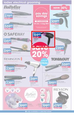 Clicks : Pay Day Savings (24 July - 23 Aug 2017), page 25