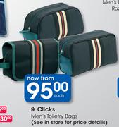 Clicks Men's Toiletry Bags-Each