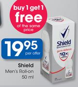 Shield Men's Roll-On-50ml Per Offer