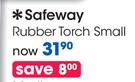 Safeway Rubber Torch Small