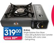 Alva Single Butane Gas Stove