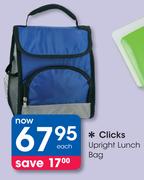 Clicks Upright Lunch Bag-Each 
