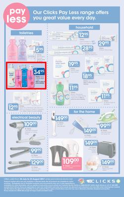 Clicks : Pay Day Savings (24 July - 23 Aug 2017), page 36