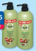 Organics Shampoo Or Conditioner-1Ltr Each