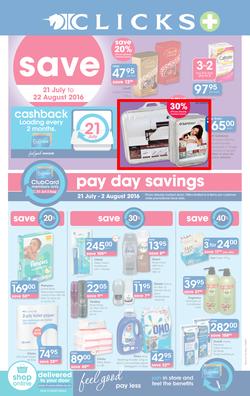 Clicks : Save (21 Jul - 22 Aug 2016), page 1
