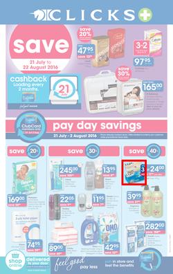 Clicks : Save (21 Jul - 22 Aug 2016), page 1