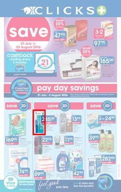 Clicks : Save (21 Jul - 22 Aug 2016), page 1