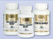 Solal Health Prescriptions Stress Shield,Exhaustion Relief Or Stress & Anxiety Products-Per Pack