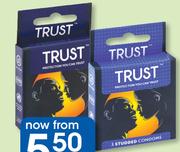 Trust Condoms 3 Pack-per Pack