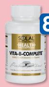 Solal Health Prescriptions Vita-B-Complete 30 Capsules-Per Pack