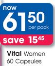 Vital Women 60 Capsules-Per Pack