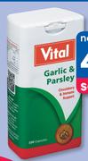 Vital Garlic & Parsley 100 Capsules-Per Pack
