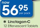 Linctagon-C 12 Effervescent Tablets-Per pack