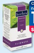 Herbex Slimmers-60 Tablets Per Pack