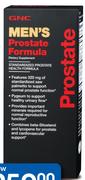 GNC Men's Prostate Formula 60 Softgels-Per Pack