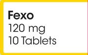 Fexo 120mg 10 Tablets-Per Pack
