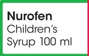 Nurofen Children's Syrup-100ml Each
