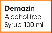 Demazin Alcohol-Free Syrup-100ml Each