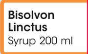 Bisolvon Linctus Syrup-200ml Each