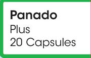 Panado Plus 20 Capsules-Per pack