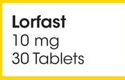 Lorfast 10mg 30 Tablets-Per Pack