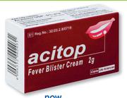 Acitop Fever Blister Cream-2g Each
