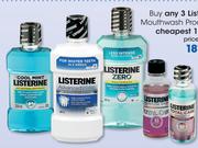 Listerine Mouthwash Products-Each