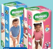 Huggies Gold Disposable Nappies Boy Or Girl Jumbo Pack-Per Pack