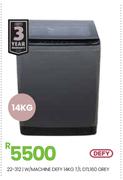 Defy 14Kg T/L Grey Washing Machine DTL160 22-312