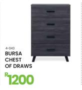 Bursa Chest Of Draws 4-043