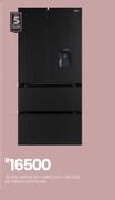 Defy 492L Net French BLK Onyx ECO + WD Fridge DFF440 20-579