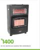 Alva Gas/Electric Black Heater 54-144 