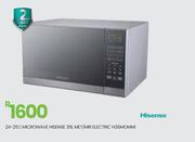 Hisense 36L MET/MIR Electric Microwave H36MOMMI 24-210  