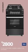 Ferre 4 Burner Compact Full Gas Stove 50x60 21-530