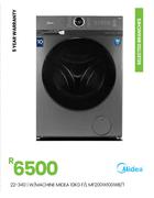 Midea 10Kg F/L W?Machine MF200W100WB/T 22-340