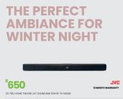 JVC Sound Bar 30W BT Home Theatre TH-N322B 23-795
