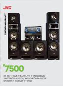 1JVC Speakers+ Receiver Home Theatre JHPN3900DVD/THN779B/SP-XG520A/JHP-N390/JHPA-520SP TH-D520 23-69