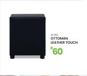  Leather Touch Ottoman 40-850