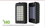 Magneto Solar Rechargeable Light ML2KS1/DBK252 18-003