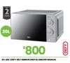 Defy 20L Manual Mirror Digital Microwave DMO381 24-220